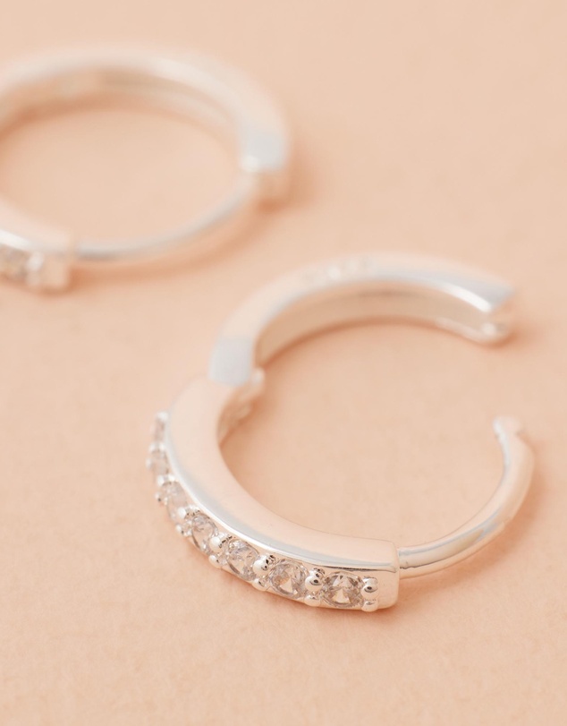 Moira Hughes - The White Label - The Avery Clicker Hoop Earrings
