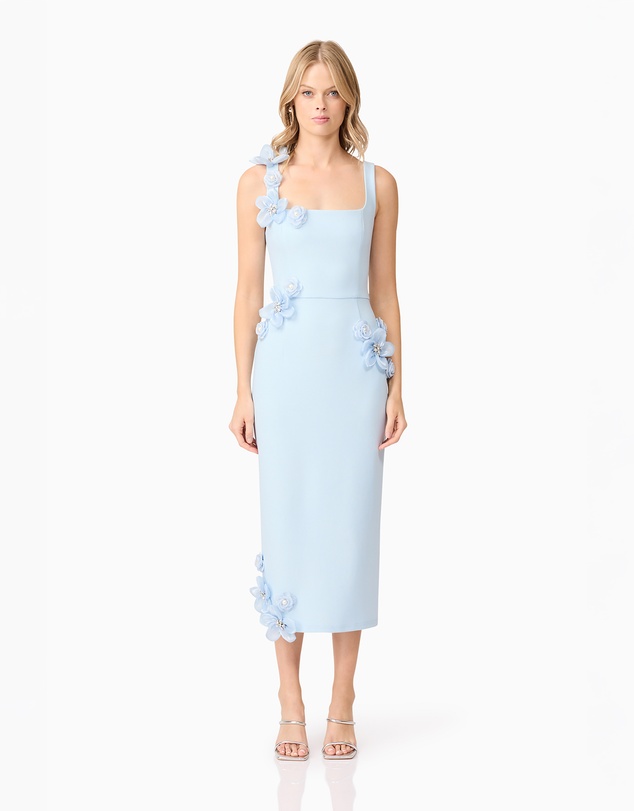 Elliatt - Chantelle Midi Dress in Blue