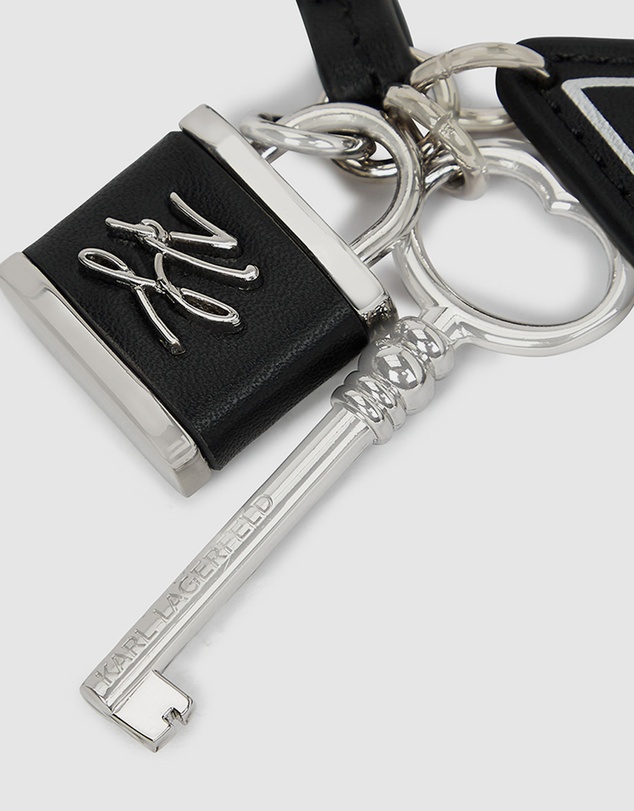 Karl Lagerfeld - K/Autograph Padlock Charm