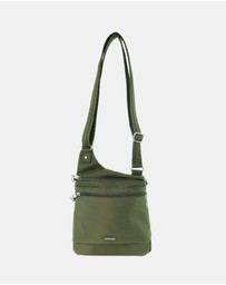 Pierre Cardin - Pierre Cardin Nylon Anti-Theft Cross Body Bag