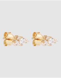 By Charlotte - Mist Stud Earrings