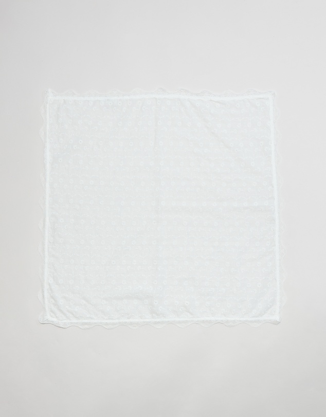 AERE - Lace Trim Head Scarf