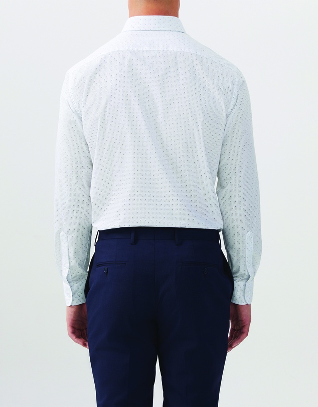 Van Heusen - Triangle Dot Print Shirt
