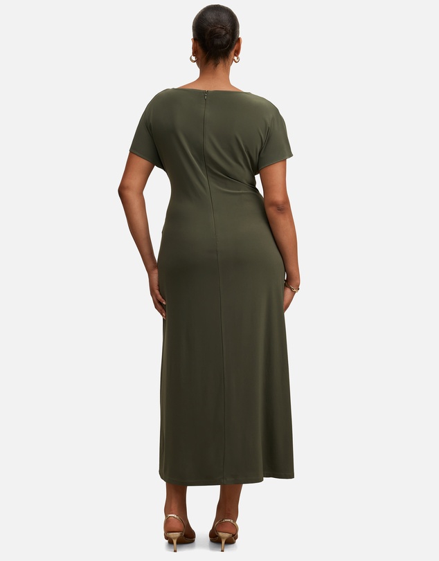 Forever New Curve - Tahnee Curve Grown On Sleeves Maxi Dres
