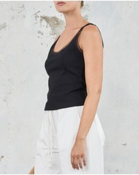 FRIEND of AUDREY - The Cotton Mesh Tank