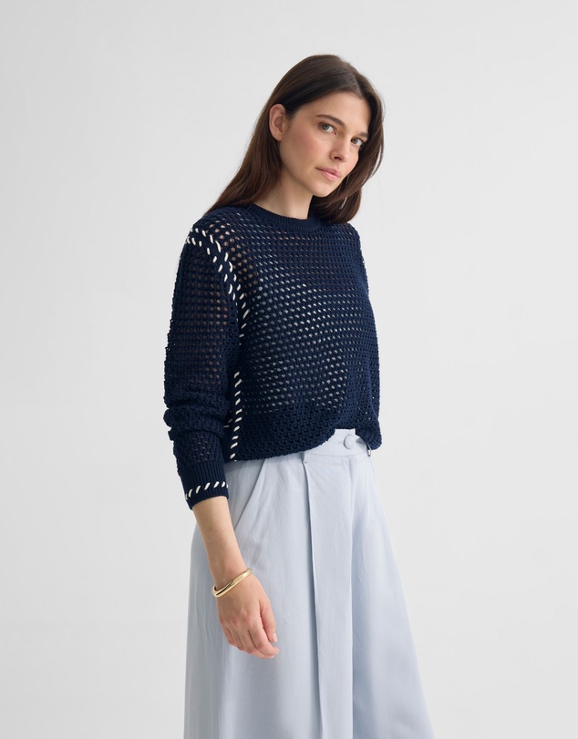 Oxford - Gaby Cotton Crew Neck