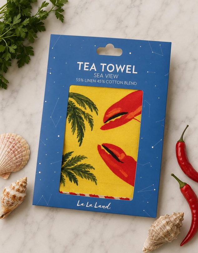 La La Land - Seaview Tea Towel