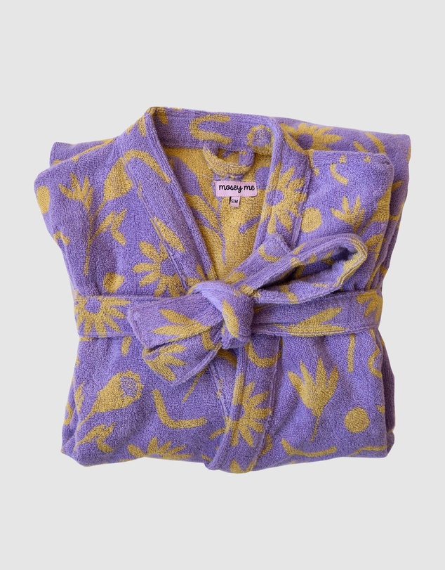 Mosey Me - Floral Dreams Terry Robe