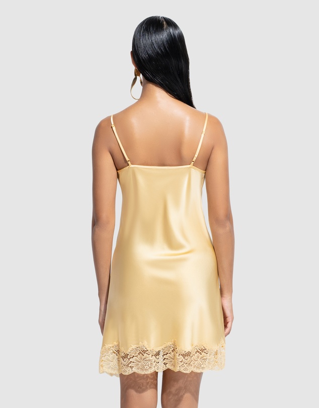 GINIA - Silk Lace Chemise