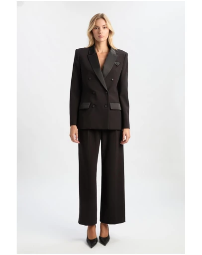 Bardot - Sloane Satin Detail Blazer