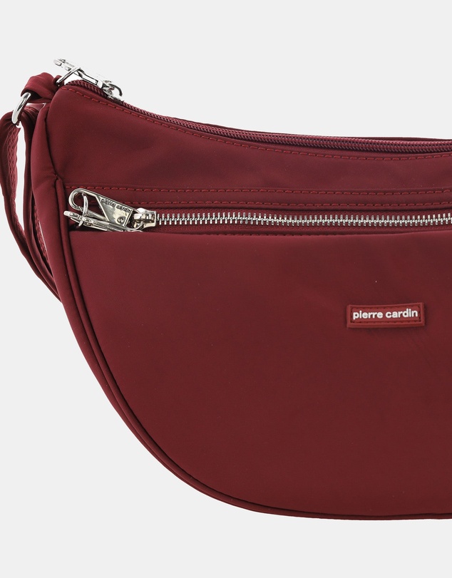 Pierre Cardin - Pierre Cardin Nylon Anti-Theft Crossbody Bag