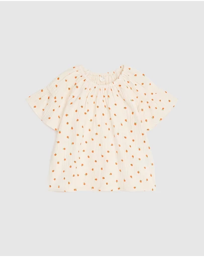 ARKET - Cotton Muslin Frill Blouse - Babies-Teens