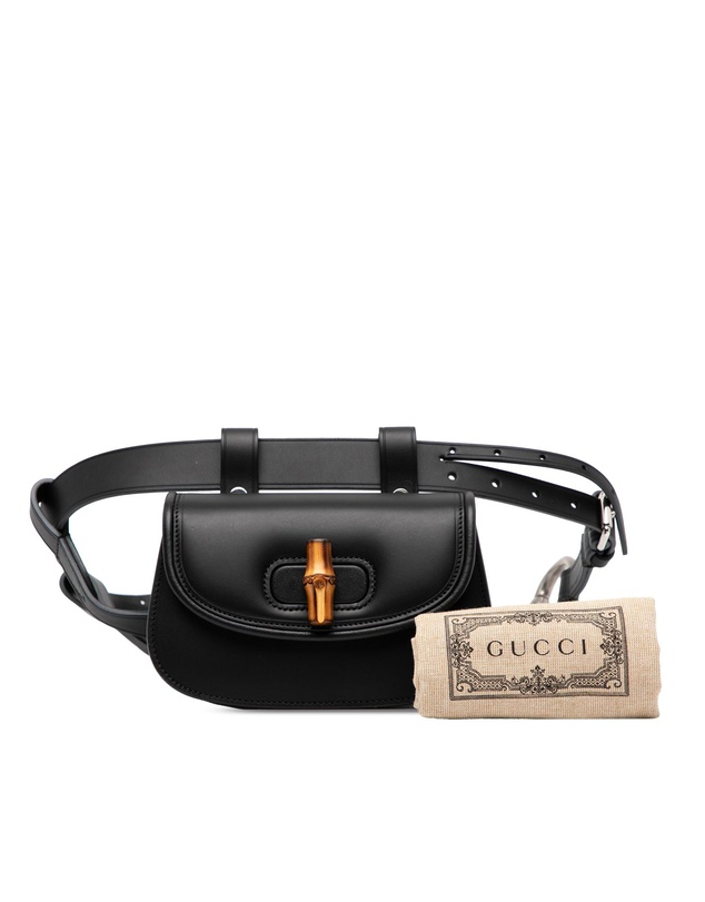Pre-Loved by Azura Reborn - Pre-Loved Mini Leather Bamboo 1947 Belt Bag
