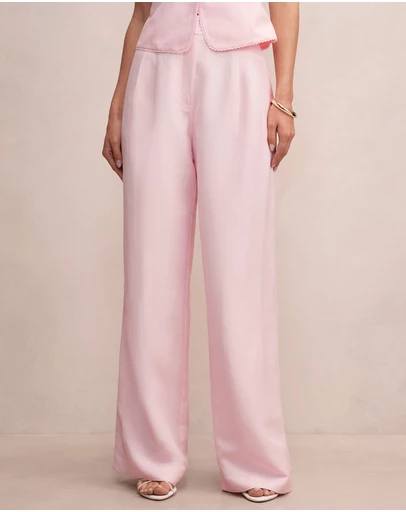 Forever New - Eva Linen Wide Leg Pants