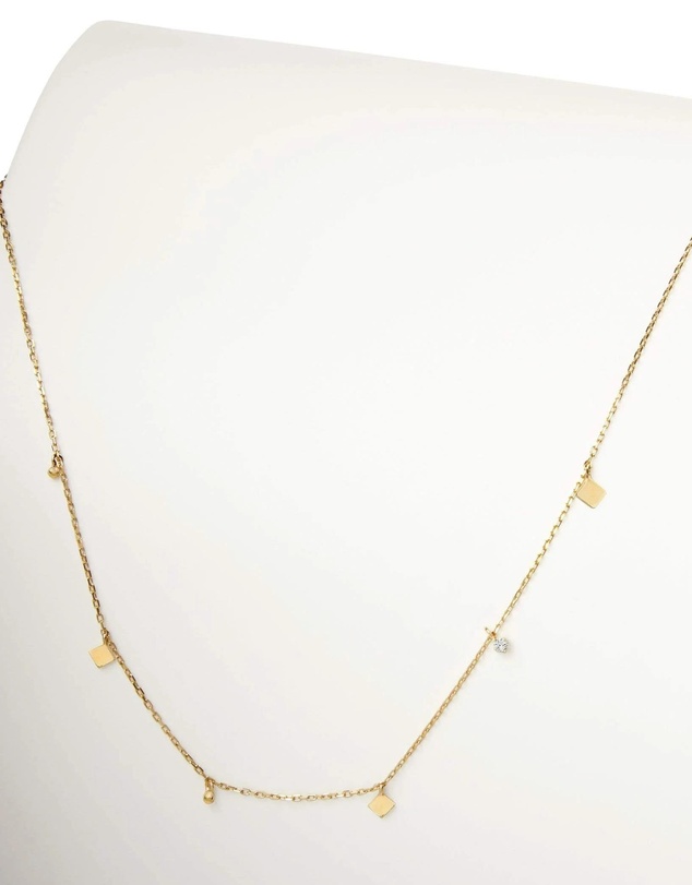 Luna Rae - Solid Gold - Mirrored Stars Necklace