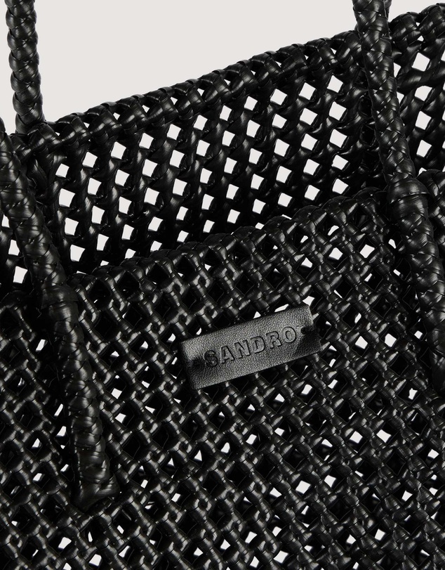 Sandro - Braided Tote Messenger