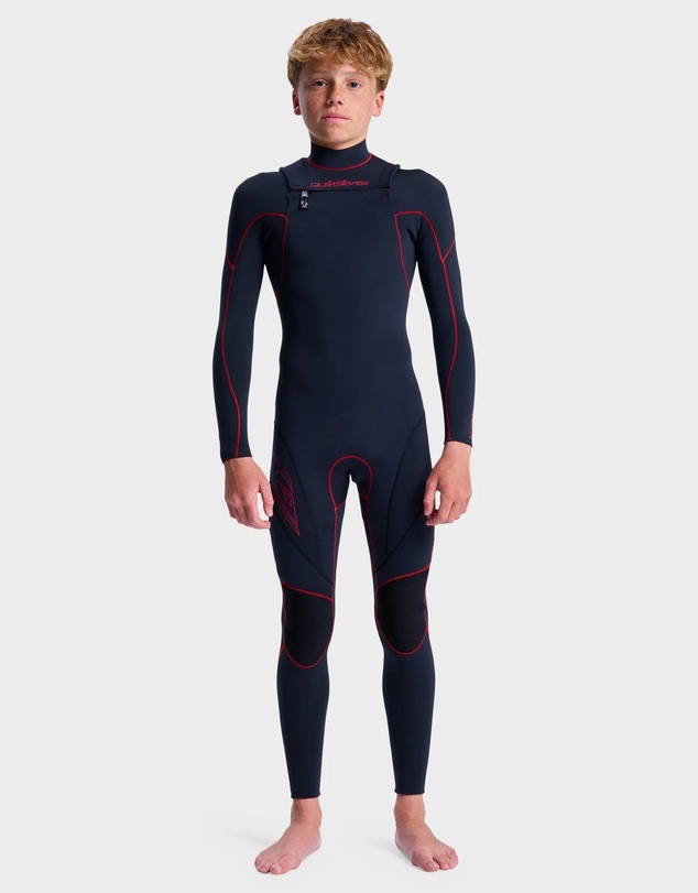 Quiksilver - Boys 8 to 16 3/2 Mercury Chest Zip Wetsuit