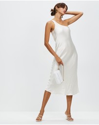Third Form - Crush Bias One Shoulder Dress