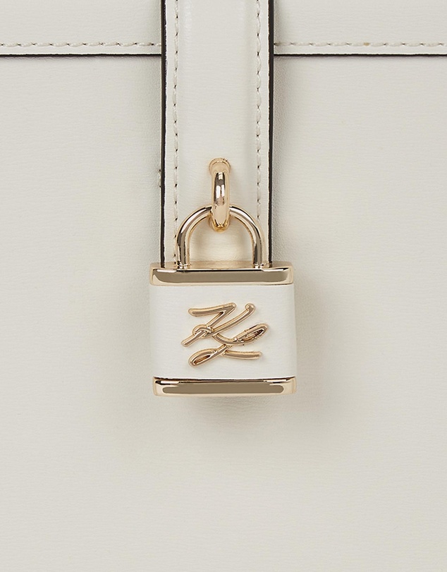 Karl Lagerfeld - K/Autograph Padlock Small Trunk Bag