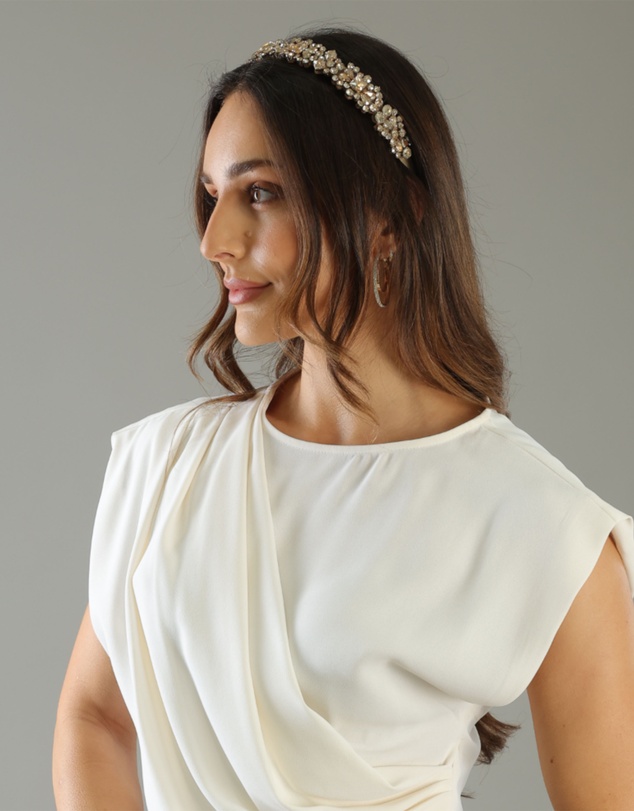 Morgan & Taylor - Jammie Headband in Gold