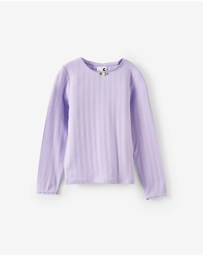 Cotton On Kids - Fitted Ls Essential Top