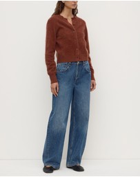 Assembly Label - Carina Merino Wool Long Sleeve Cardigan