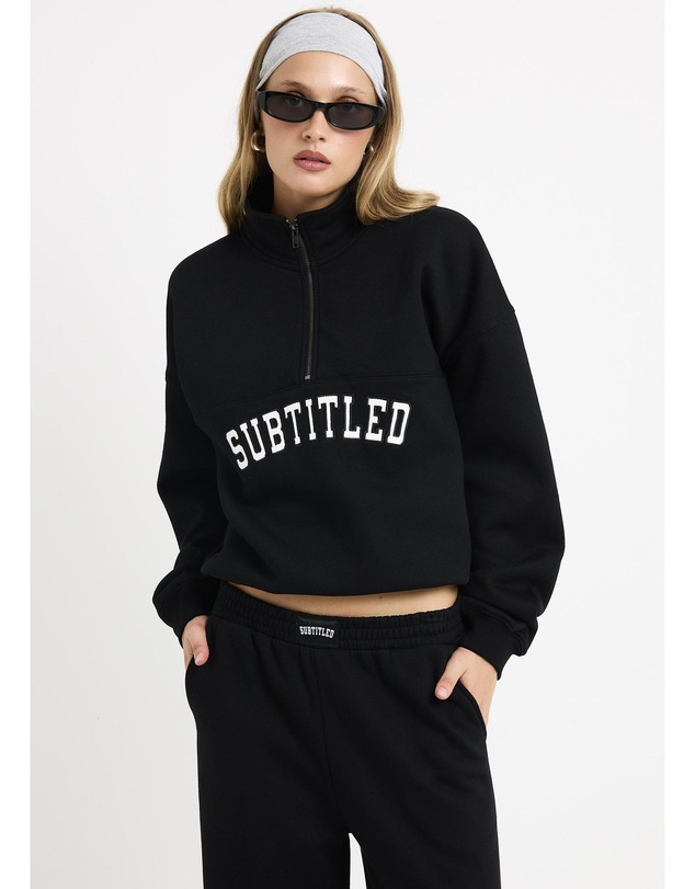 Subtitled - Athletic Quarter Zip Jacket