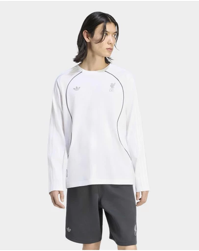 adidas Originals - LIVERPOOL FC 26/27 ORIGINALS TEAMGEIST 26 LONGSLEEVE TEE Mens