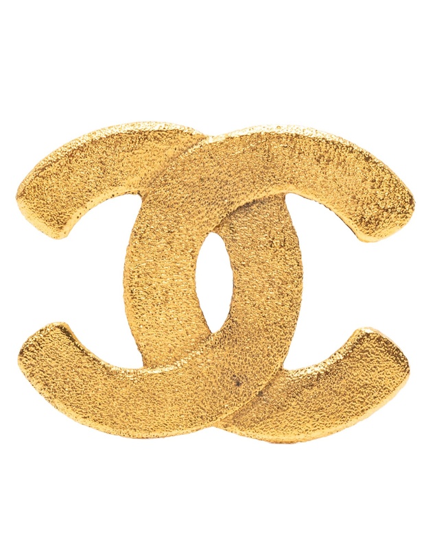 Pre-Loved by Azura Reborn - Pre-Loved Gold Plated CC Brooch