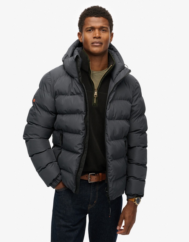 Superdry - Hooded Sports Puffer Jacket