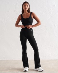 Aim'n - Ribbed Seamless Petite Flare Tights