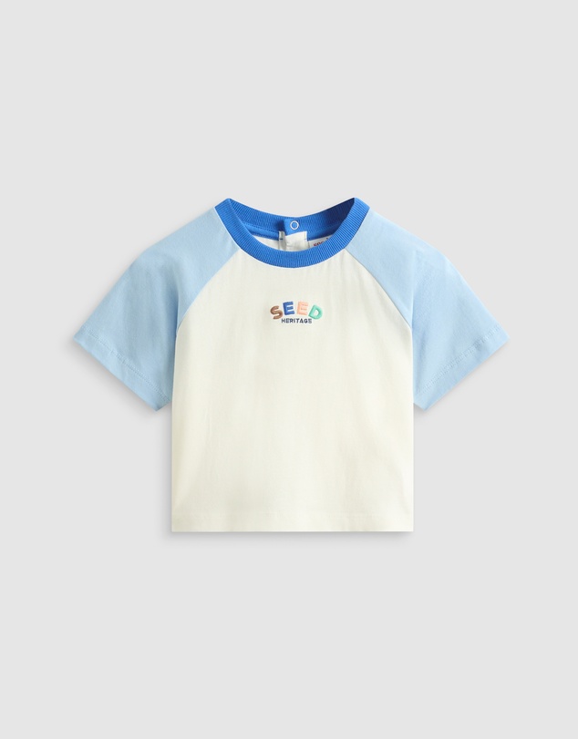 Seed Heritage - Raglan Logo Tee