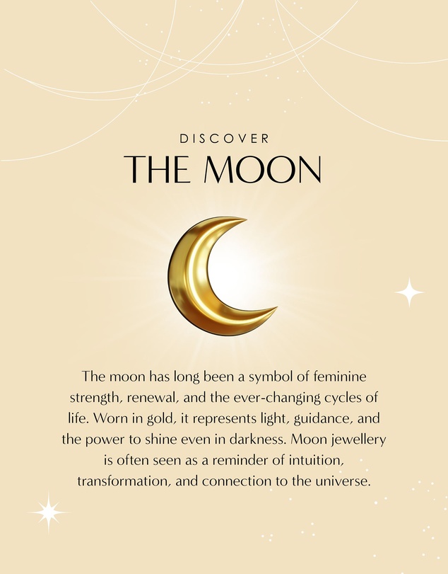 Ottoman Hands - Moon Phase Stacking Ring