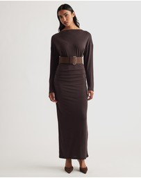Decjuba - Tahlia Cinched Maxi Dress