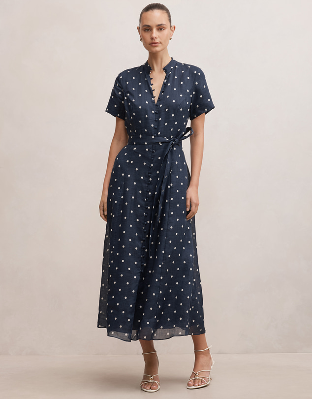 Forever New - Therese Short Sleeves Midi Dress