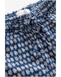NEXT - Wide Leg Pull-On Linen Blend Trousers