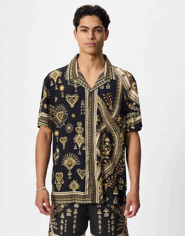 Camilla - SS Camp Collared Shirt