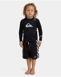 Quiksilver - Boys 2 to 7 All Time Long Sleeve Rash Vest