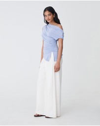 Forcast - Keeley Bamboo Split Hem Top