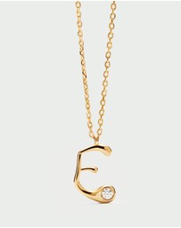 PDPAOLA - Initial 2026 E Pendant Necklace