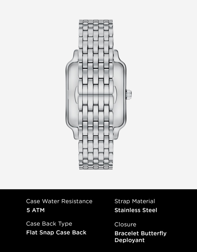 Emporio Armani - Silver Tone Analogue Watch