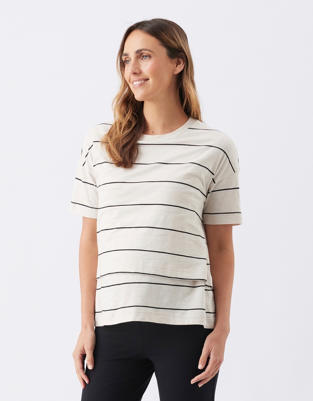 Ripe Maternity - Claudette Nursing Tee