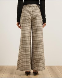 Atmos&Here - Annika Elasticated Check Pants
