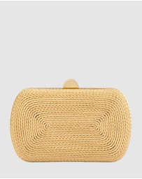 Olga Berg - Martina Coiled Rope Clutch
