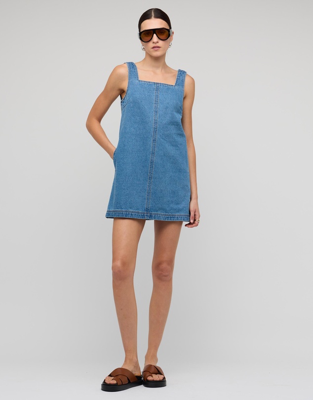 Staple the Label - Cassia Denim Mini Dress