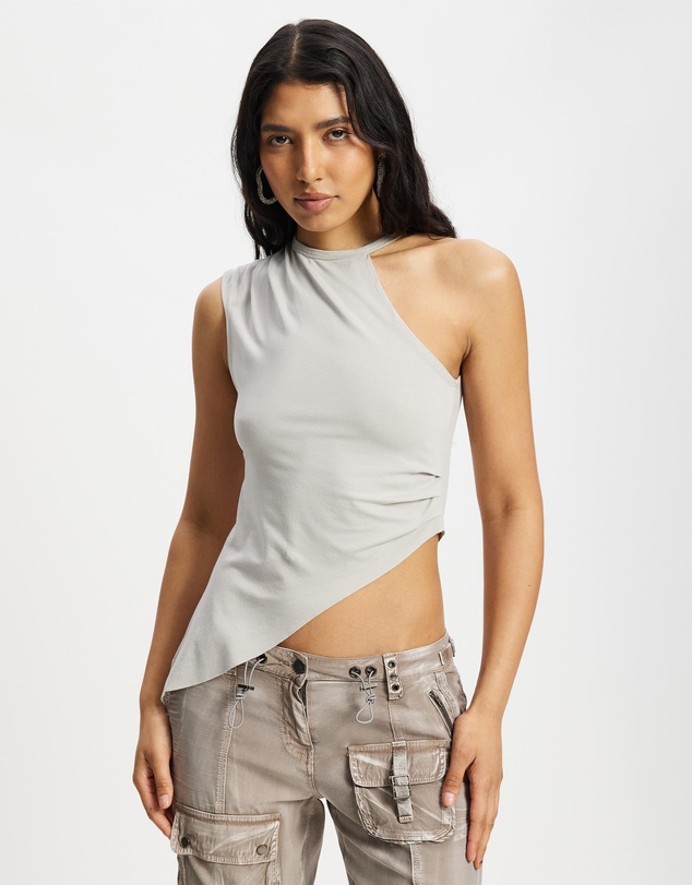Jaded London - Asymmetric Strappy Top