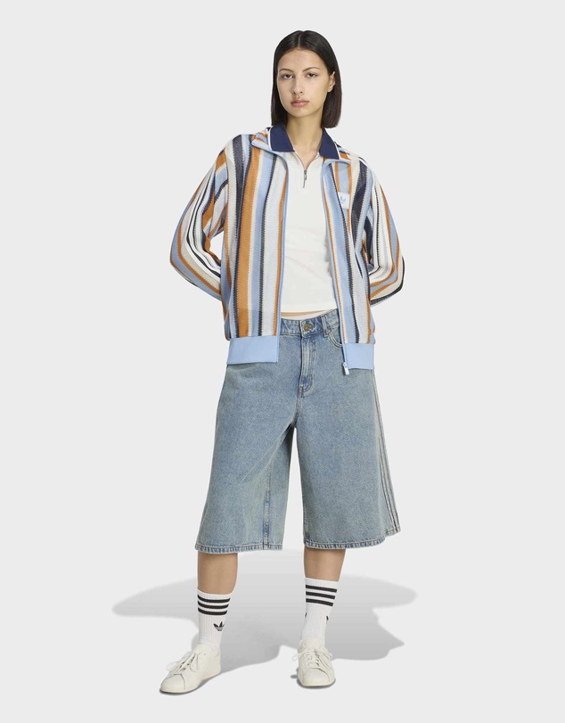 adidas Originals - ADIDAS ORIGINALS SUMMER GLOW KNITTED FIREBIRD TRACK TOP Womens