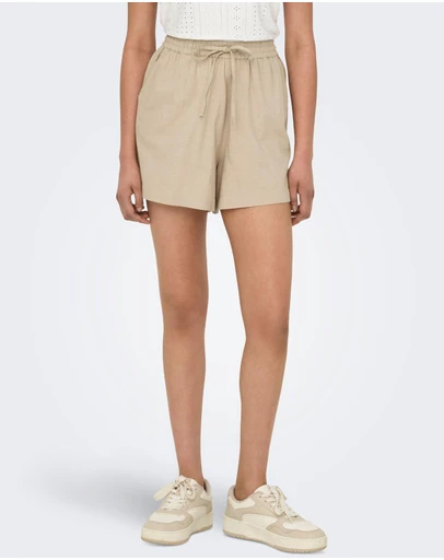 ONLY - Jakiri Printed Linen Shorts