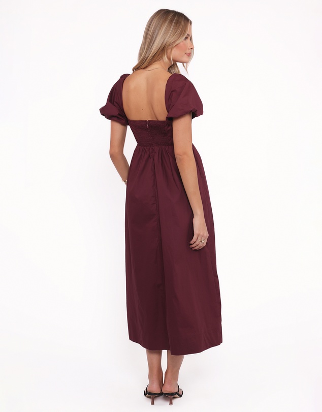 Petal & Pup - Remira Midi Dress - Cherry