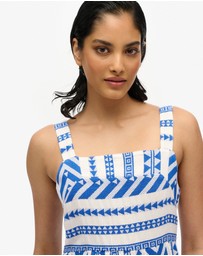 Superdry - Statement Tiered Maxi Dress